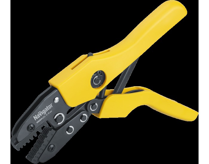 Пресс-клещи Navigator 80 382 NHT-Pkv01-M-2-6 (для втулочных, 2*6 мм2)
