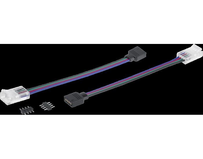 Коннектор Navigator 80 404 NLSC-RGB10mm-PCRGB-W-PC-IP20