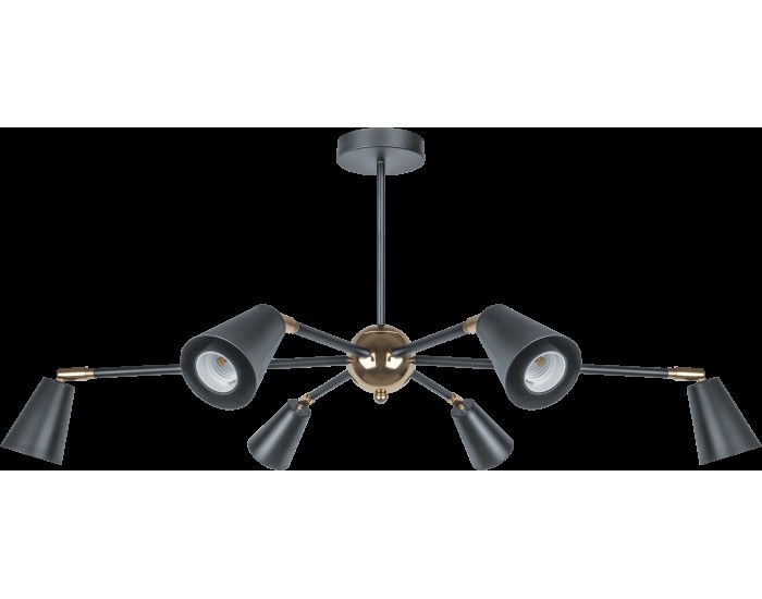 Светильник Navigator 80 439 NLF-C-051-01 потолочный черный золото