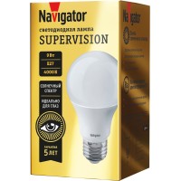 Лампа Navigator 80 549 NLL-A60-9-230-4K-E27-FR-SV