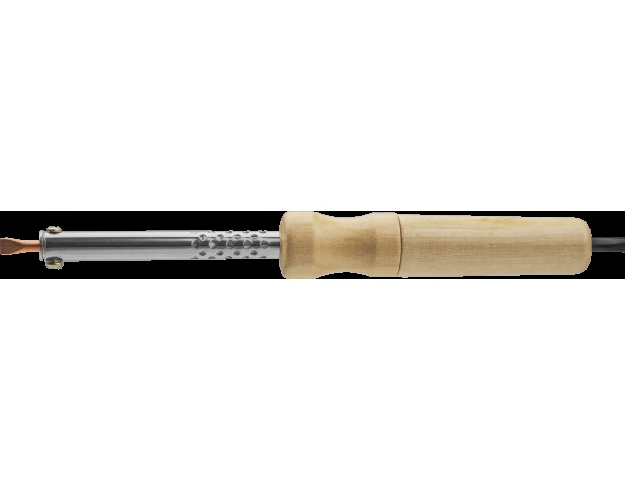 Паяльник ОНЛАЙТ 80 843 OSE-Pes01-40W-CP (дерево, клин прямой)