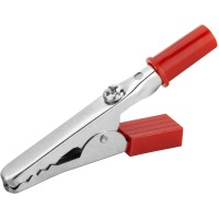 Зажим ОНЛАЙТ 80 854 OAC-5A-55-R25 (крокодил, крас, 5 А, упаковка 25шт)