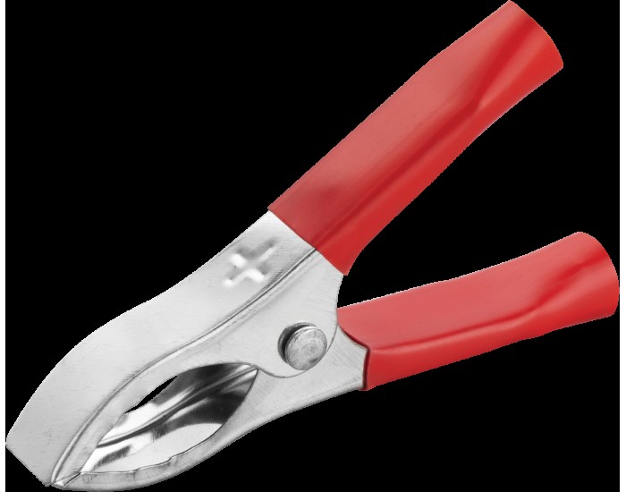 Зажим ОНЛАЙТ 80 860 OAC-30A-75-R25 (крокодил, крас, 30 А, упаковка 25шт)