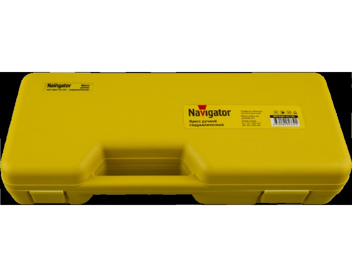 Пресс гидравлический Navigator 82 339 NHT-Pg01-10-120 (ручной, 10-120 мм2)