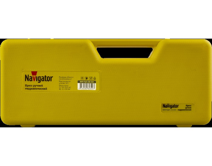 Пресс гидравлический Navigator 82 340 NHT-Pg01-16-240 (ручной, 16-240 мм2)