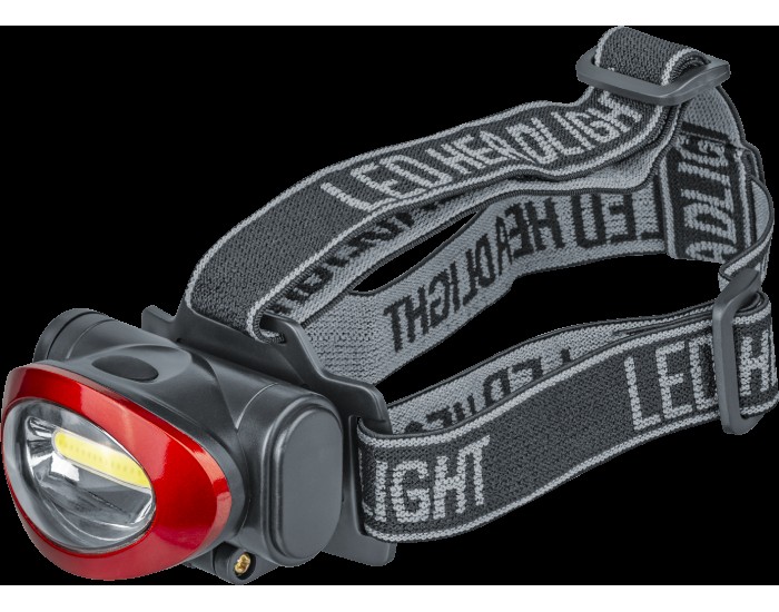 Фонарь Navigator 82 364 NPT-H22-3AAA налобн. 3реж. 1COB LED 5Вт, блист.