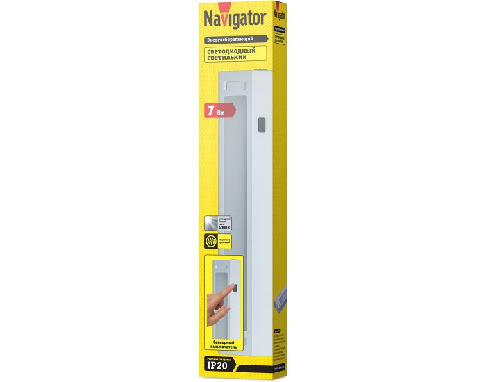 Светильник Navigator 82 377 NEL-A01-7-4K-SNR-LED