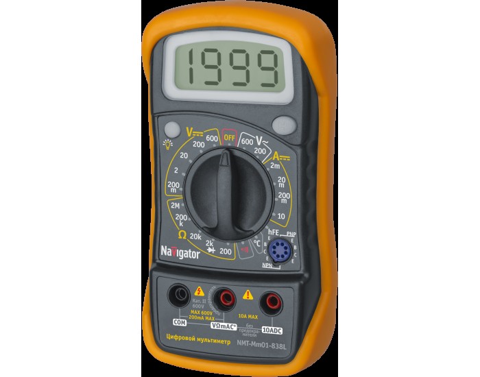 Мультиметр Navigator 82 429 NMT-Mm01-838L (838L)