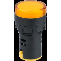 Лампа индикаторная Navigator 82 802 NBI-I-AD22-230-Y желтая d22мм 230В AC/DC