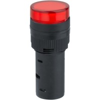 Лампа индикаторная Navigator 82 804 NBI-I-AD16-230-R красная d16мм 230В AC/DC