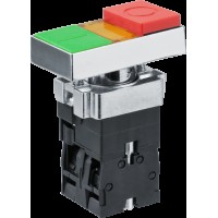 Кнопка Navigator 82 808 NBI-B-01 I-0 d22мм 230В NO+NC