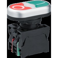 Кнопка Navigator 82 810 NBI-B-03 I-0 d22мм 230В NO+NC