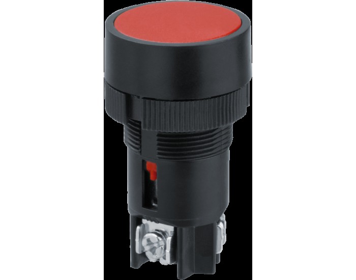 Кнопка Navigator 82 812 NBI-B-04-R Стоп красная d22мм NC