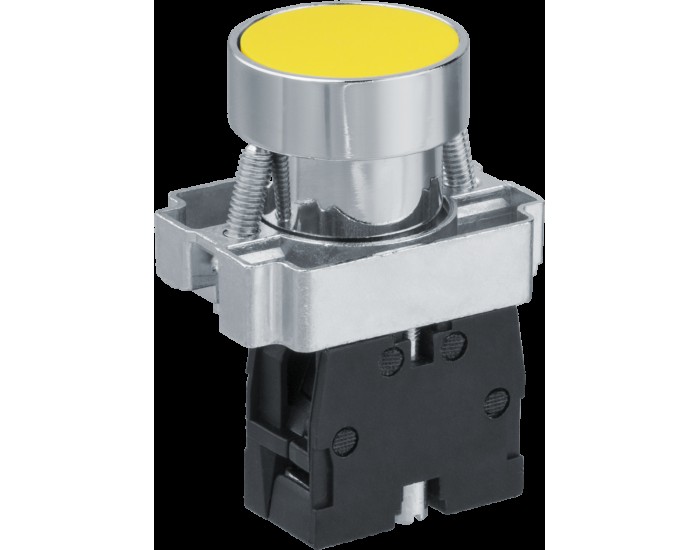 Кнопка Navigator 82 820 NBI-B-08-Y желтая d22мм NO