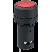 Кнопка Navigator 82 822 NBI-B-09-R красная с подсветкой d22мм 230В NO+NC