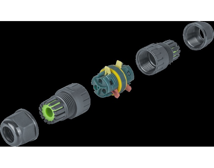 Коннектор Navigator 82 834 NTB-I03-3P-IP68 I-образный 3PIN