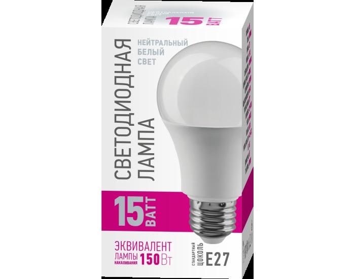 Лампа ОНЛАЙТ 82 921 OLL-A60-15-230-4K-E27-PROMO