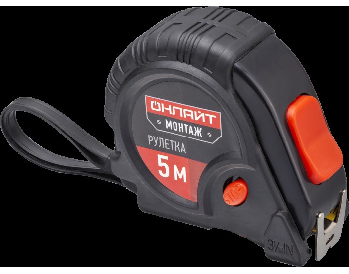 Рулетка ОНЛАЙТ 82 977 OMT-Ru02-5-19 (5 м*19 мм)