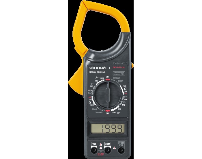 Клещи токовые ОНЛАЙТ 82 978 OMT-Kt01-266 (266)