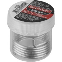 Припой ОНЛАЙТ 90 099 OEM-Pos03-61K-2-B10 (банка, 2мм, 10г)