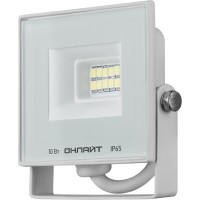 Светильник ОНЛАЙТ 90 131 OFL-10-6K-WH-IP65-LED