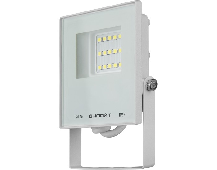 Светильник ОНЛАЙТ 90 133 OFL-20-6K-WH-IP65-LED