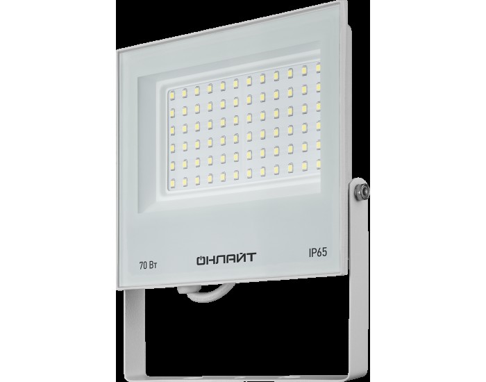 Светильник ОНЛАЙТ 90 138 OFL-70-6K-WH-IP65-LED