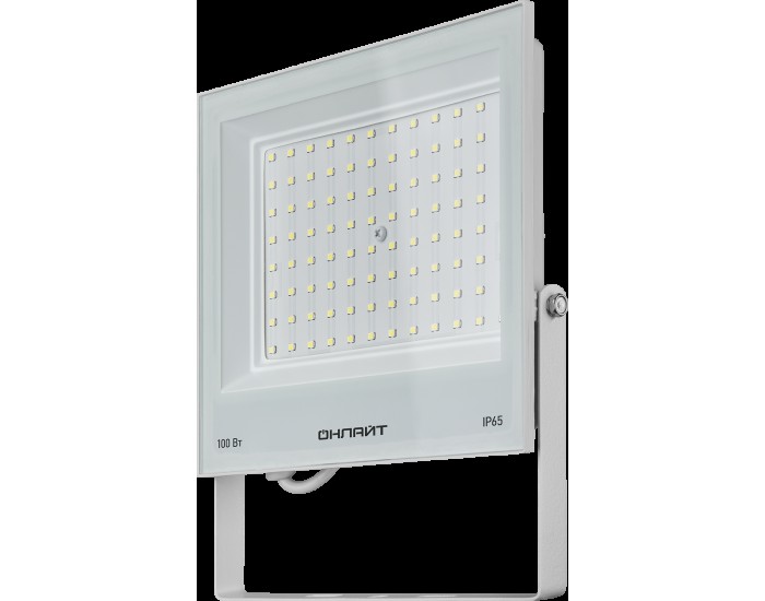 Светильник ОНЛАЙТ 90 140 OFL-100-6K-WH-IP65-LED