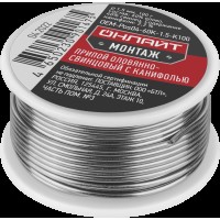 Припой ОНЛАЙТ 90 167 OEM-Pos04-60K-1.5-K100 (катушка, 1.5мм, 100г)