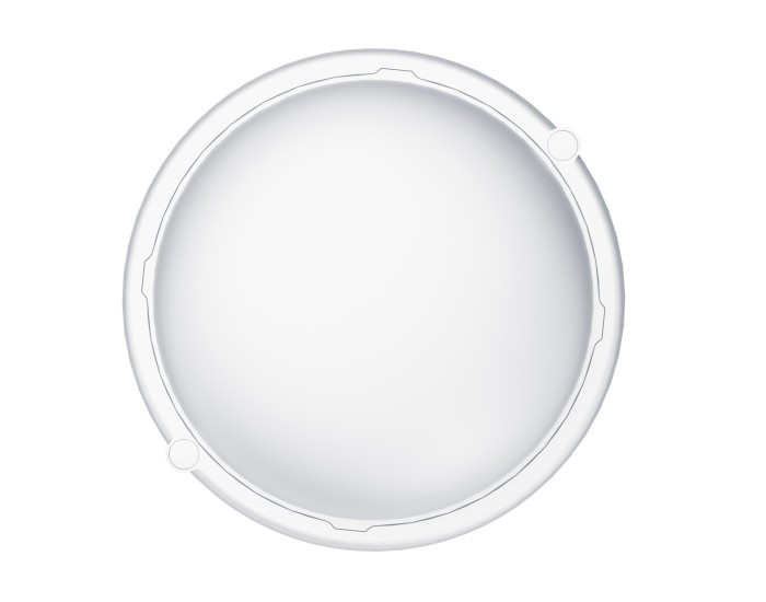 Светильник ОНЛАЙТ 90 236 OBL-R5-7-6.5K-WH-IP65-LED