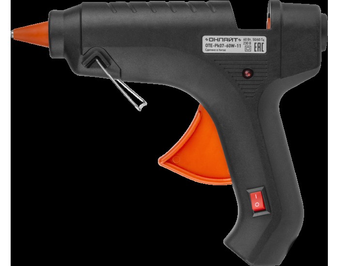 Клеевой пистолет ОНЛАЙТ 90 378 OTE-Pk07-60W-11 (60 Вт, 11 мм)