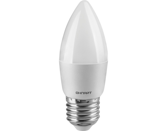 Лампа ОНЛАЙТ 90 413 OLL-C37-9-230-4K-E27-FR (PRO 90-240 В)