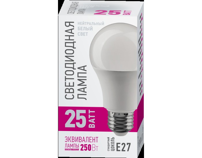 Лампа ОНЛАЙТ 90 447 OLL-A60-25-230-4K-E27-PROMO