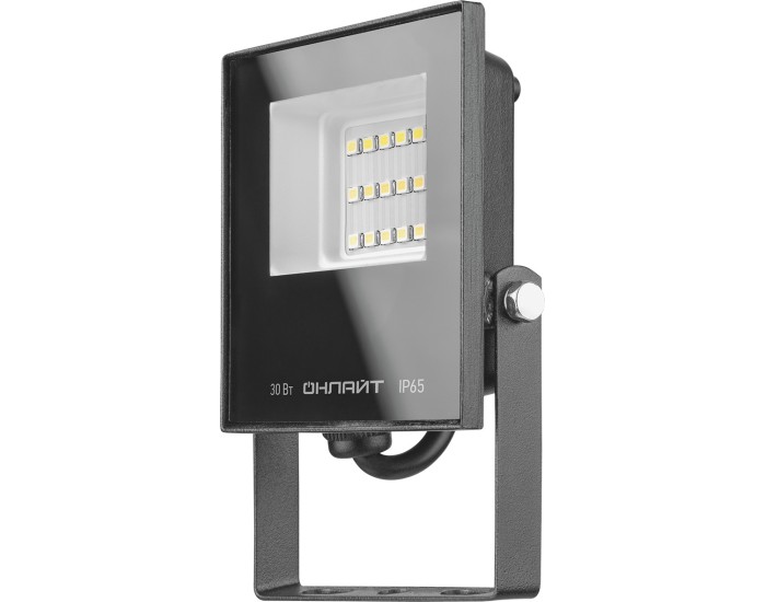 Светильник ОНЛАЙТ 90 497 OFL-03-30-6.5K-BL-IP65-LED