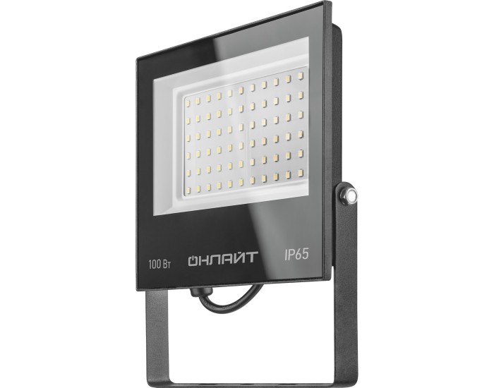Светильник ОНЛАЙТ 90 500 OFL-03-100-6.5K-BL-IP65-LED