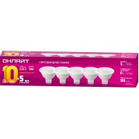 Лампа ОНЛАЙТ 90 615 ОLL-MR16-10-230-3K-GU5.3-PACK5 v2