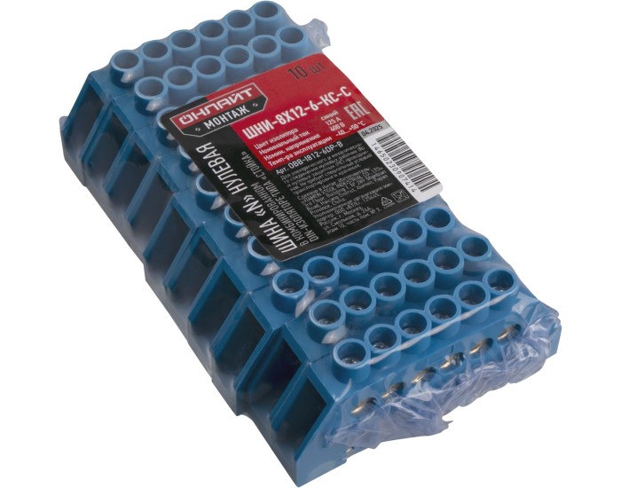 Шина нулевая ОНЛАЙТ 90 741 OBB-I812-6DP-B