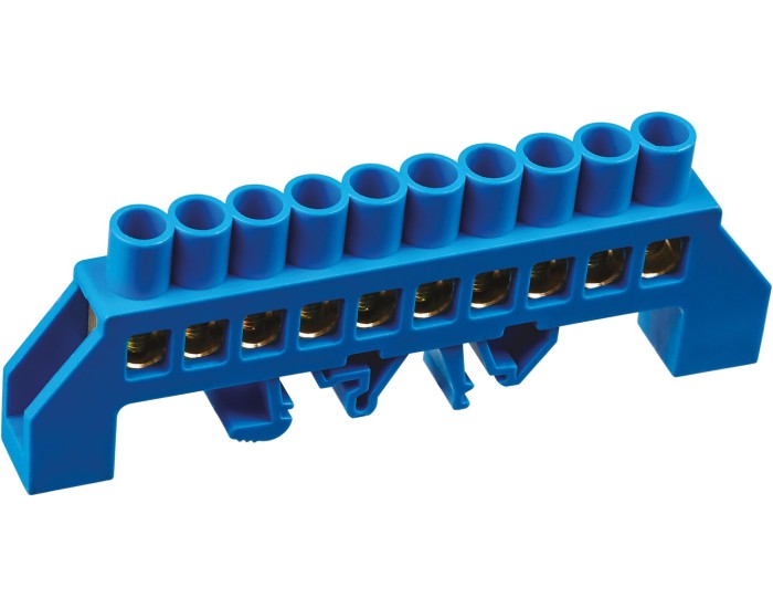 Шина нулевая ОНЛАЙТ 90 743 OBB-I812-10DP-B