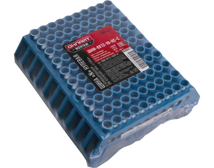 Шина нулевая ОНЛАЙТ 90 743 OBB-I812-10DP-B