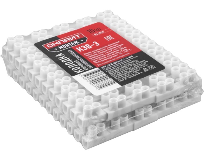 Колодки КЗВ ОНЛАЙТ 90 771 OTB-UPP-S12-3-WH