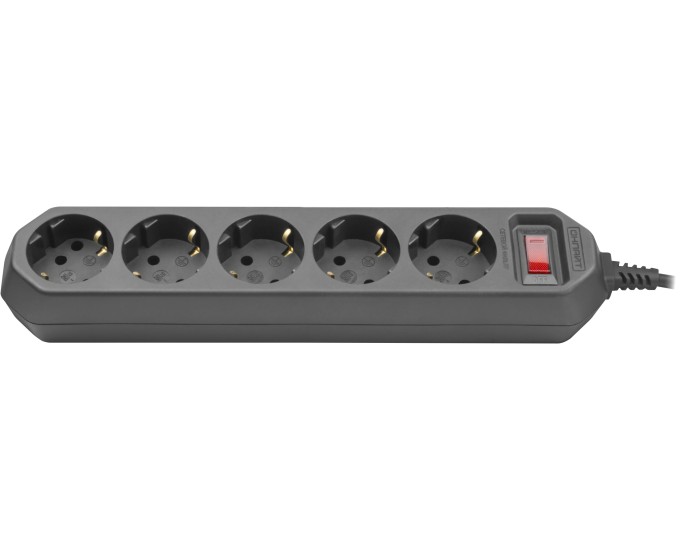 Сетевой фильтр ОНЛАЙТ 90 778 OSP-05-180-ESC-3x0.75-BL