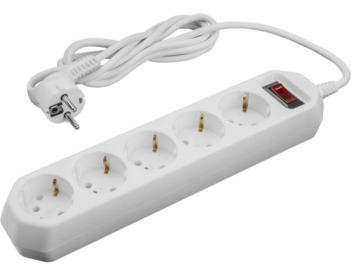 Сетевой фильтр ОНЛАЙТ 90 779 OSP-05-300-ESC-3x0.75-WH