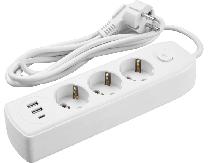 Удлинитель ОНЛАЙТ 90 840 OPE-USB-03-500-ESC-3x1