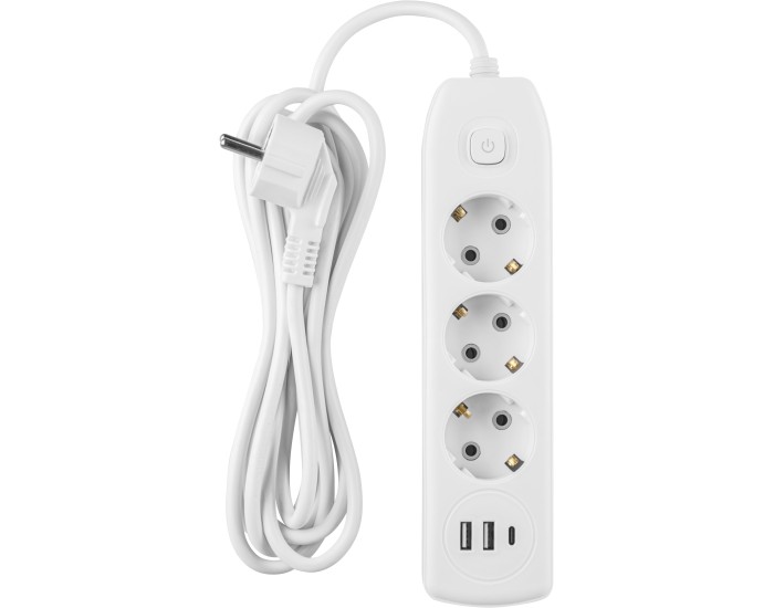 Удлинитель ОНЛАЙТ 90 840 OPE-USB-03-500-ESC-3x1