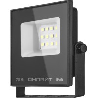 Светильник ОНЛАЙТ 90 844 OFL-03-20-6.5K-BL-IP65-LED