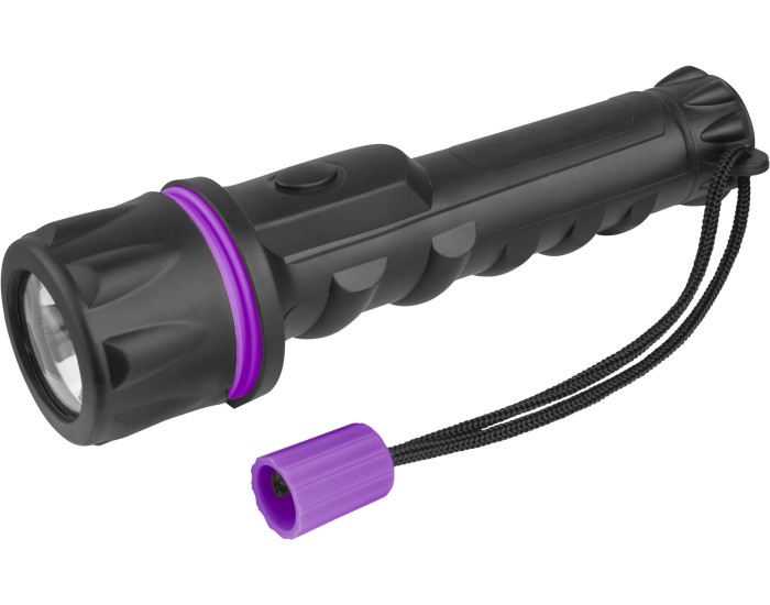 Фонарь ОНЛАЙТ 90 862 OPT-R01-2AA Пласт.+рез.1LEDх0.5 Вт, 1реж, 40лм