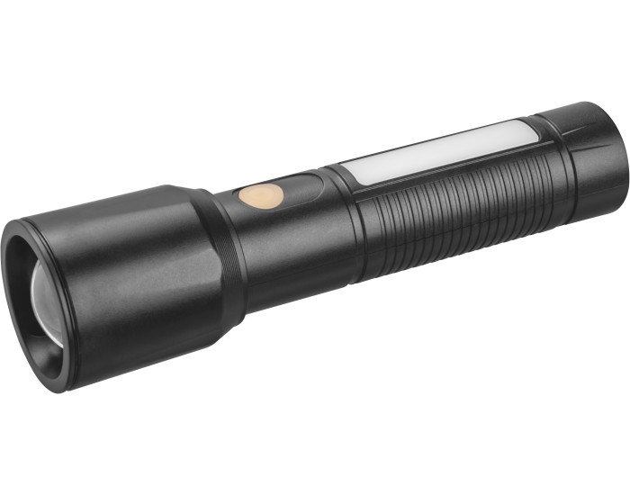 Фонарь ОНЛАЙТ 90 863 OPT-CP07-ACCU пласт.1LED,5Вт+6LED,1.2Вт li-ion 1,2Ач 4реж.