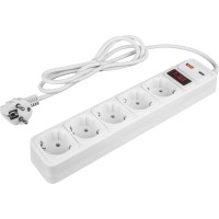Сетевой фильтр ОНЛАЙТ 90 882 OSP-USB-05-300-ESC-3х0.75-WH