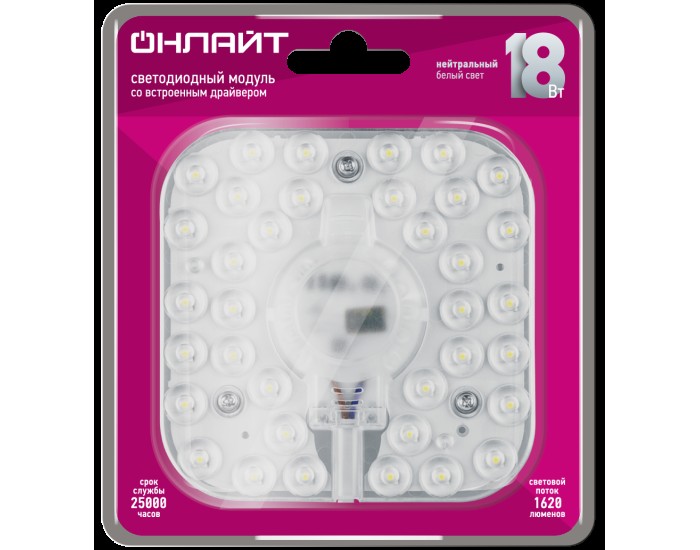 Модуль ОНЛАЙТ 90 959 OLM-S1-18-230-4K-LED