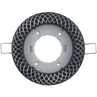 Светильник Navigator 93 075 NGX-R11-004-GX53 (Сетка черный хром, серебро)